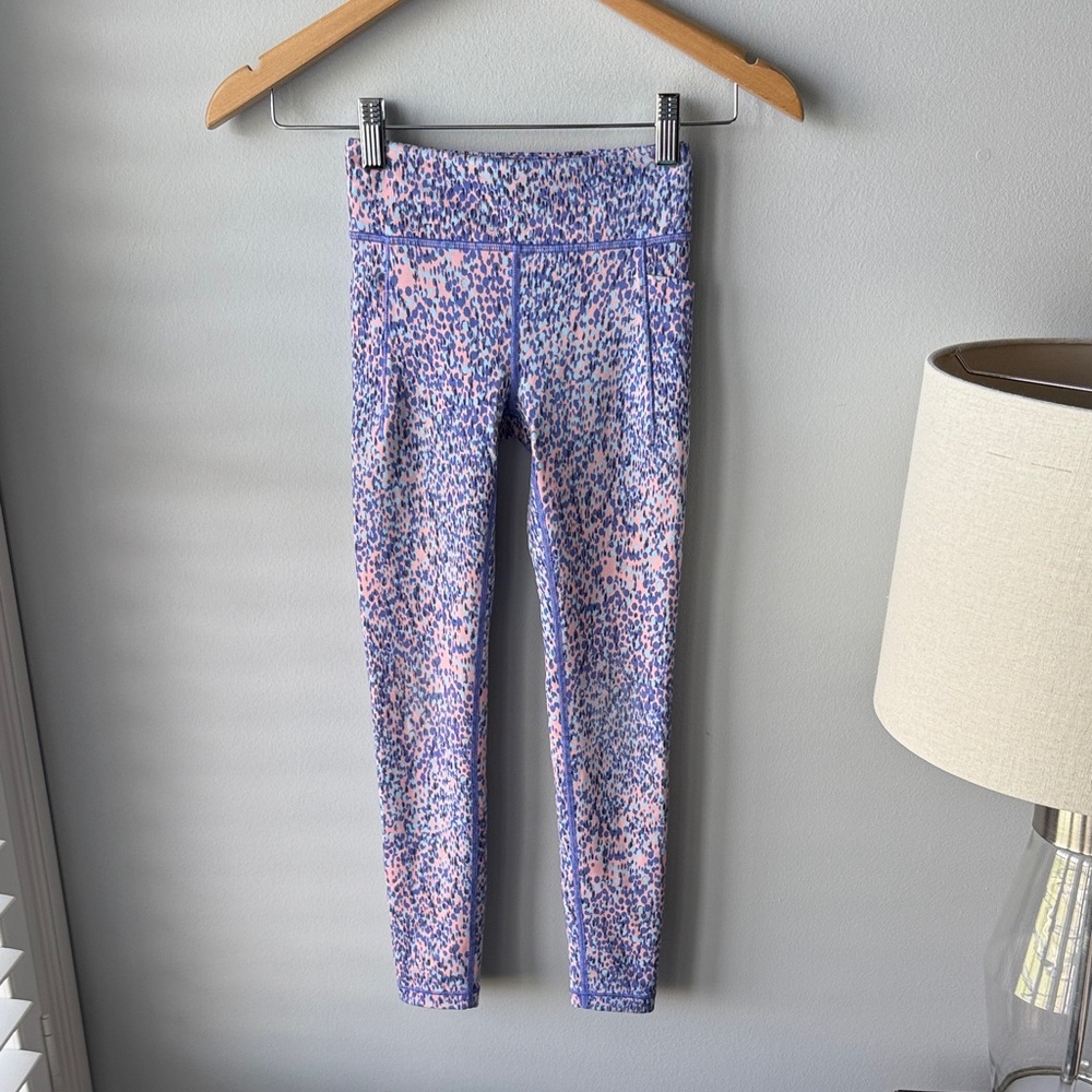 Athleta‎ Girl High Rise Girls Stash Speckle Leggings